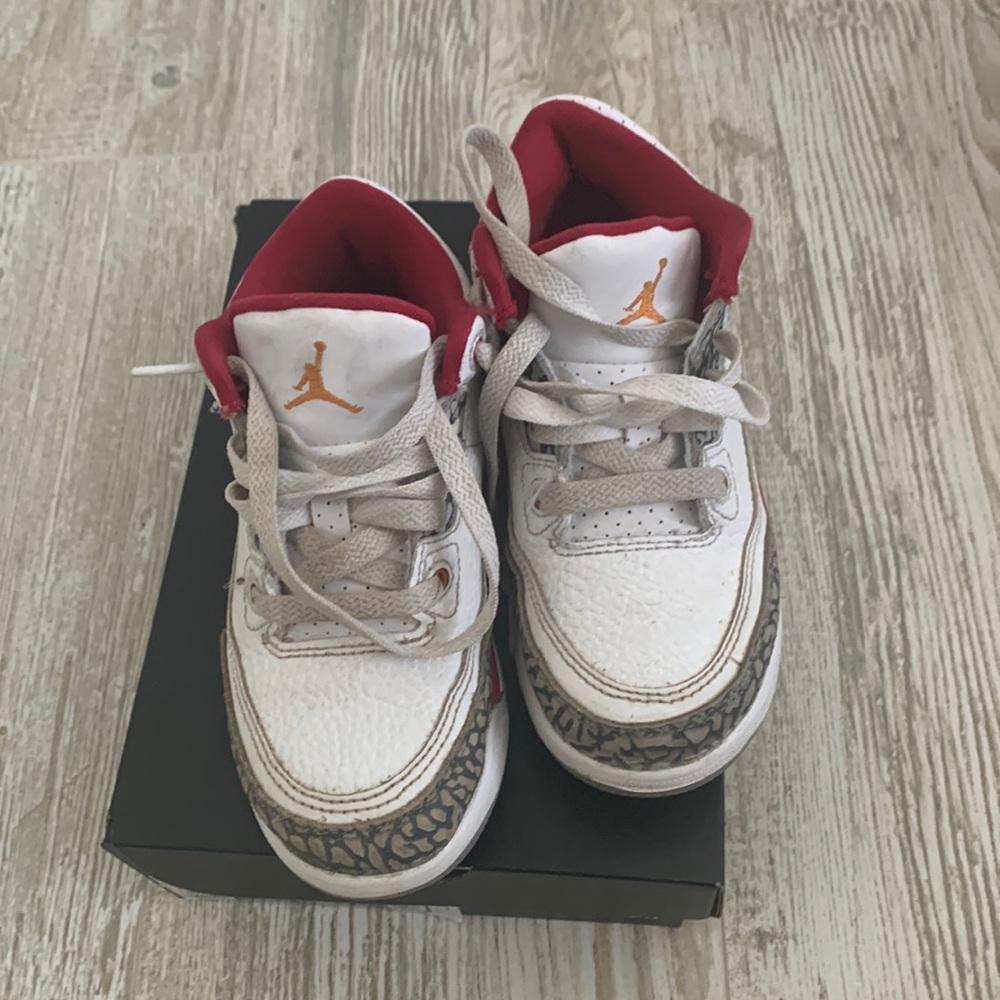Jordan preschool retro 3 size 11c